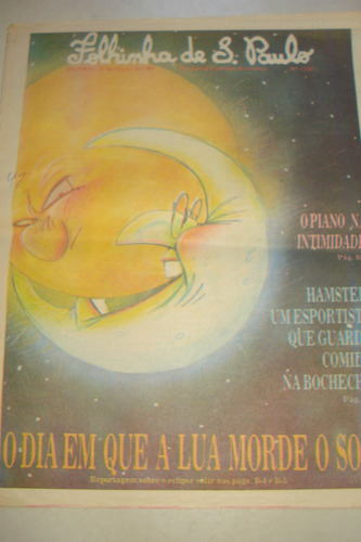 Folhinha De São Paulo Edição 1230 29 De Março De 1987
