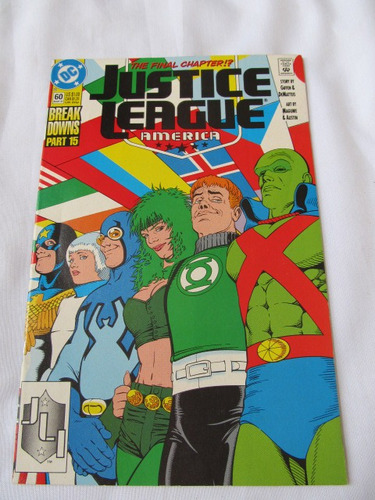 Revista Justice League - Em Inglês - Dc - 1992   (f 11)