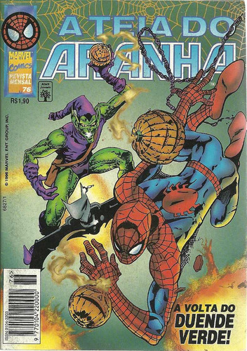 A Teia Do Aranha 76 Marvel Comics - Bonellihq Cx357 J21