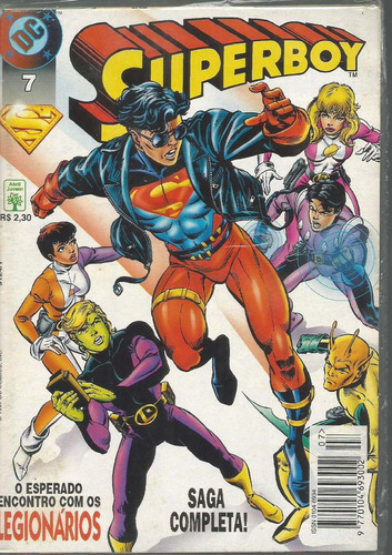 Superboy 07 2ª Serie - Abril 7 - Bonellihq Cx10 B19