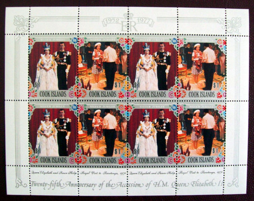 Personalidades, Cook Lote Sc 465-7 Elizabeth Ii Mint L3174