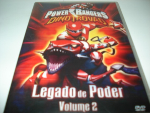 Dvd Infantil Power Rangers Dinotrovao Legado Do Poder Vol.2