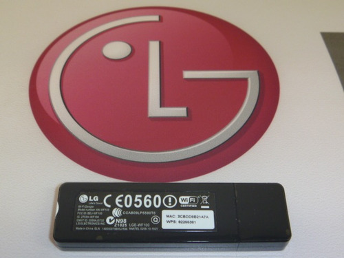 Imagen 6 de 6 de Dongle Wi Fi LG Smart Tv An-wf100 Lw57 Ln57 La62 Lb6 Oferta