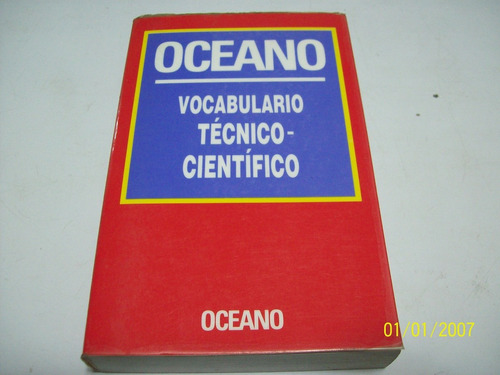 Diccionario Vocabulario Técnico-cientifico Oceano
