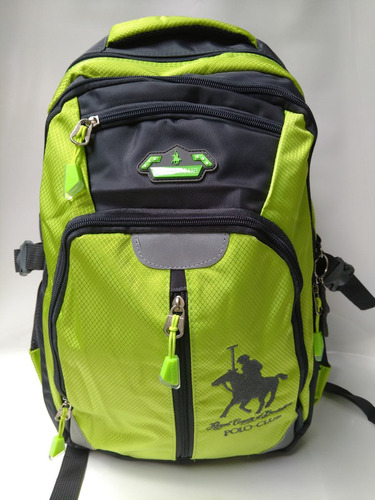 Bolso Morral Escolar Universitario Verde Moda  Envio Gratis