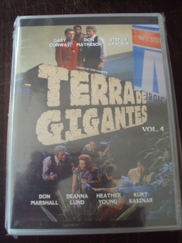 Terra De Gigantes Vol 4 Dvd Original Novo Lacrado Raro Veja