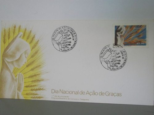 Envelope - Dia Nacional De Ação De Graças - 1983