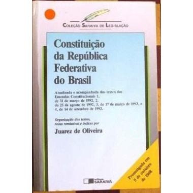 Constituição Da República Federativa Do Brasil - C. Saraiva