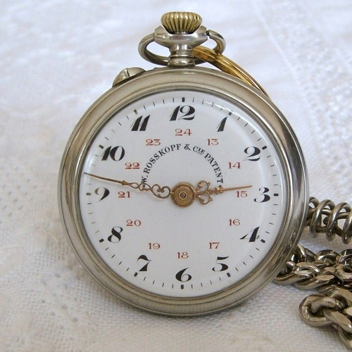 Raridade: Relógio De Bolso Rosskopf  Cie Patent !!