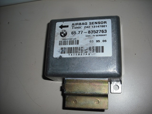 Usado 01 Modulo 65.77 -8352763 Airbag Sensor Bmw 325i 95