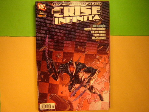 Contagem Regressiva Para Crise Infinita  05 De 06  Panini Dc