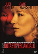 Dvd Do Filme Notas Sobre Um Escândalo ( Cate Blanchett)