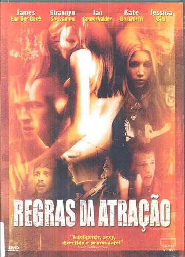 Dvd Regras Da Atração Com Jessica Biel