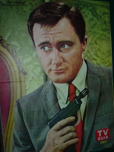 El Agente De Cipol Vaughn Poster Original Tv Guia Television