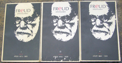 Epistolario * Sigmund Freud * 3 Tomos * Hyspamerica * 