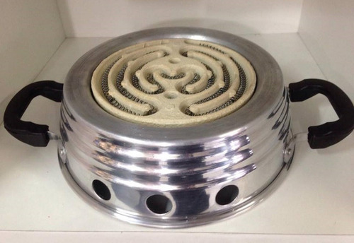 Fogareiro Eletrico 1 Boca Fogão Camping E Narguilé 110v 220v