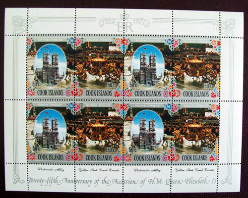 Personalidades, Cook Lote Sc 465-7 Elizabeth Ii Mint L3174