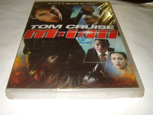 Dvd Original Missão Impossivel 3 Tom Cruise = Vitorsvideo