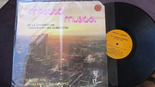 Vinyl Vinilo Lp Acetato Manzana Y Su Grupo Cumbia Tropical