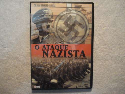 Dvd Ataque Nazista Coleção Grandes Guerras Original Lacrado