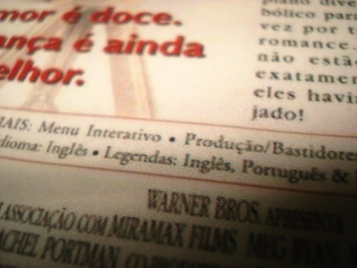 Dvd A Lente Do Amor Com Meg Ryan E Matthew Broderick