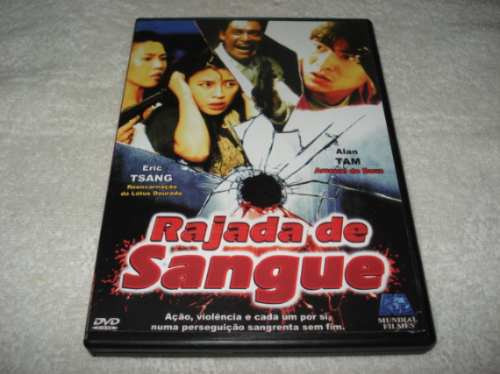 Dvd Rajada De Sangue Com Eric Tsang E Alan Tam Lacrado