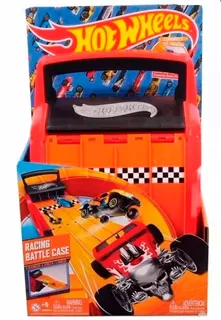 Educando Hot Wheels Racing Case Pista Lanzadora 4 Track Tv