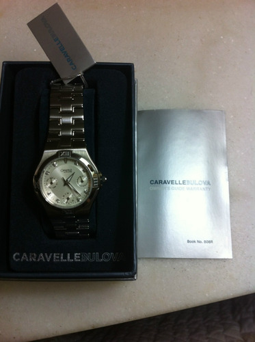 Relógio Bulova Caravelle 43p004 8 Diamond 3 Eye