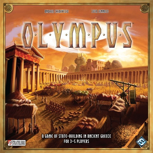 Olympus - Jogo De Tabuleiro Importado - Fantasy Flight Ffg