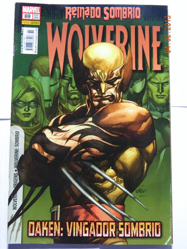 Hq Gibi Xmen Marvel Nº69 Agosto 2010 Wolverine Reinado Sombr