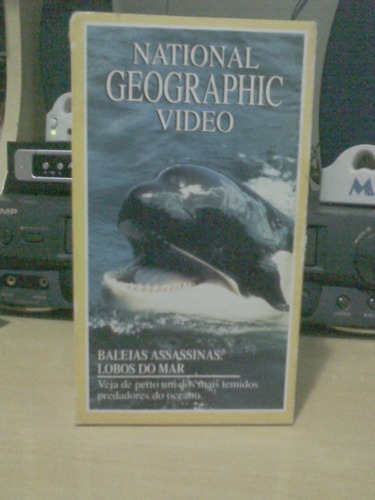 Vhs Documentário: Baleias Assassinas - Lobos Do Mar