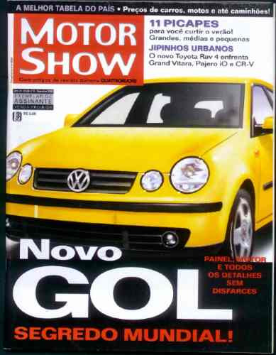 Motor Show - Dez/2000 - Novo Gol