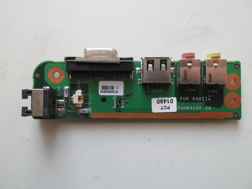 Audio Vga Usb Lan Sti Is1462 P/n: 80ghr4000-20 Funciona 100%