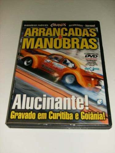 Dvd Raro Arrancadas E Manobras  - Carangos Alucinantes!