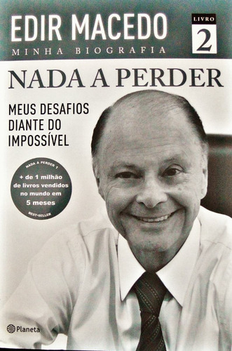 Livro Nada A Perder 2 - Edir Macedo