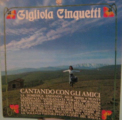 Gigliola Cinquetti - Cantando Con Gli Amici - 1971 Importado