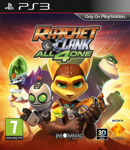 Game Ratchet & Clank: All 4 One Ps3 (r1 Lacrado)