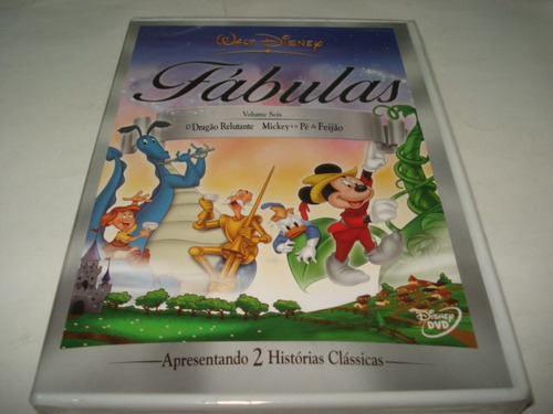 Dvd Disney Fabulas Volume 6 Mickey E O Pé De Feijão