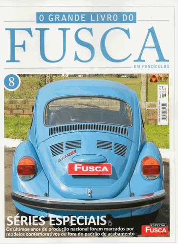 O Grande Livro Do Fusca - 8º Fascículo