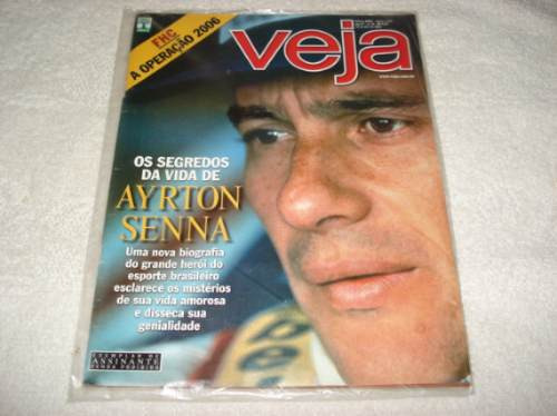 Ayrton Senna Revista Veja Abril/2004 Os Segredos Da Vida