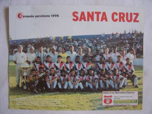 Poster 2x1 - Santa Cruz / Intercap - Campeôes 1995