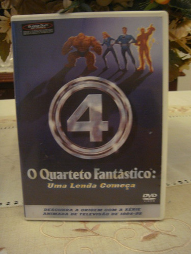 Dvd O Quarteto Fantástico Uma Lenda Começa