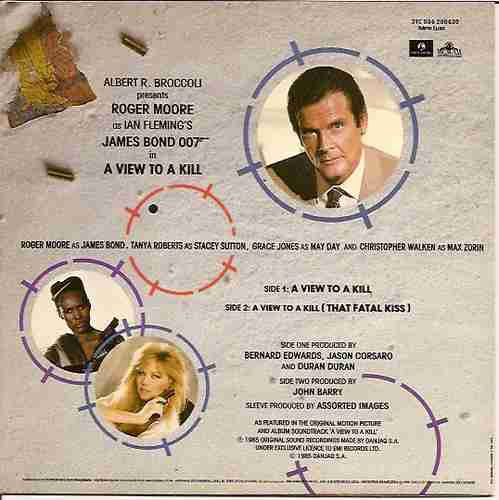 Duran Duran -compacto-vinil-james Bond 007-a View To A Kill (Usado)