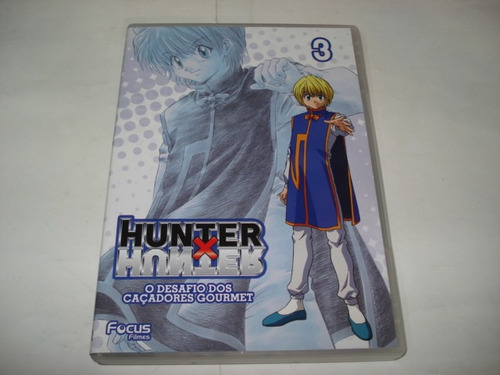 Dvd Infantil Hunter X Hunter Volume 3 O Desafio Dos Caçador