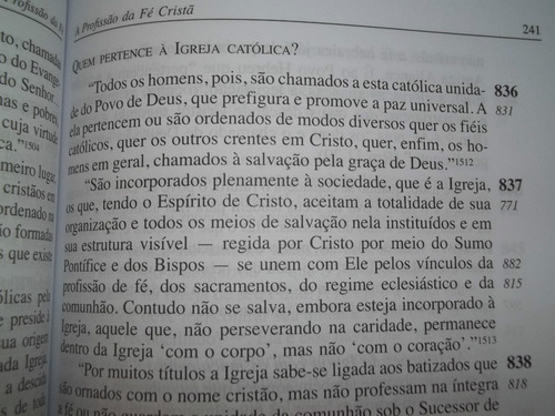 Catecismo Da Igreja Católica Doutrina Católica Edição Bolso