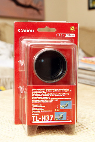 Conversor Tele Canon Tl-h37 Para Hr10, Hf10, Hv10, Hf100