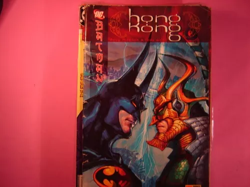 Cx B 34 Mangá Hq Coleção Dc Gibi Batman Hong Kong
