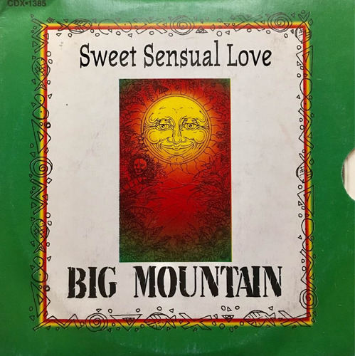 Cd Big Mountain Sweet Sensual Love Promo Usado
