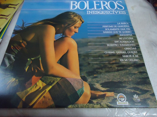 Lp -  Boleros Inesqueciveis  / Boleros Latinas    (b1)