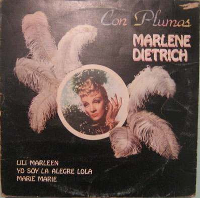 Marlene Dietrich - Con Plunas Volume 7 - 1982 Lp Importado